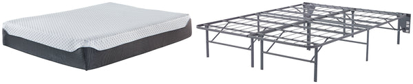 12 Inch Chime Elite Queen Foundation with Mattress