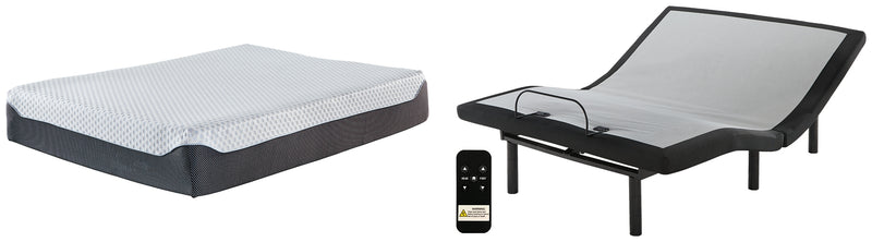 12 Inch Chime Elite Queen Adjustable Base with Mattress