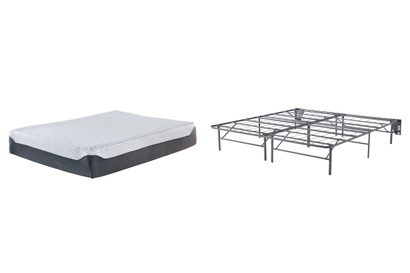 12 Inch Chime Elite King Foundation with Mattress