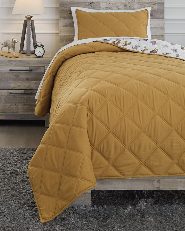 Cooperlen Twin Quilt Set