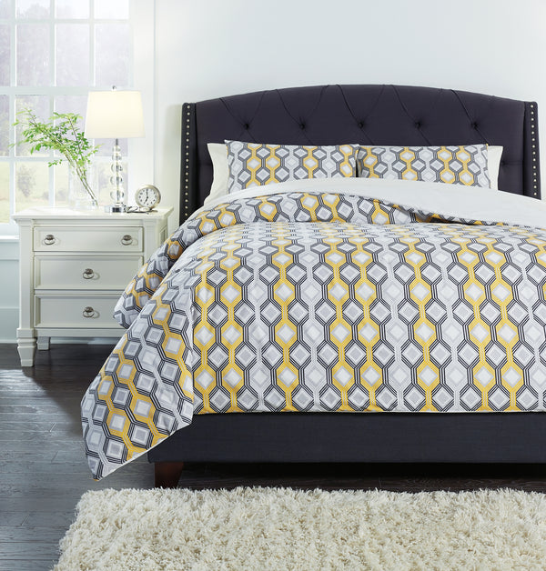 Mato 3-Piece Queen Comforter Set